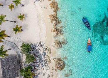 Boats near the coast at Casa de Campo