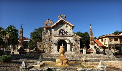 Altos de Chavon Exterior Replica Mediterranean Village in the Dominican Republic at Casa de Campo Resort & Villas